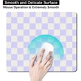 thumbnail image 4 of Pastel Purple Checkered Mouse Pad, Cute Boho Mousepad for Home Office, Anti-Slip Rubber Mice pad for Computer & Laptop, 9x8 inch, Pink Pattern Aesthetic, 4 of 6