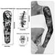 thumbnail image 3 of Tatuajes temporales Yazhiji 46 a prueba de agua con brazo completo para adulto, 3 of 6