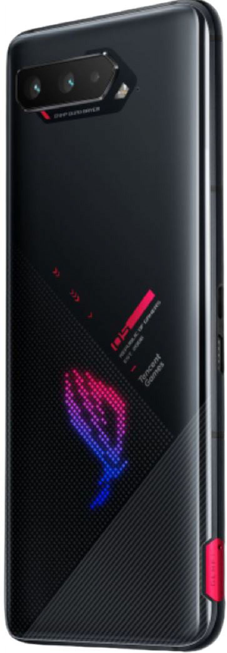 Asus ROG Phone 5 ZS673KS / I005DA 5G 128GB 12GB RAM GSM Unlocked - Black - image 3 of 4
