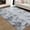 Light Gray, variant on WPOND 8' x 10' Shag Area Fluffy Rug, Thick and Ultra Soft Furry Rug with Non-Slip Backing, Faux Fur Rug for Living Room,Bedroom,Dining Room，Black