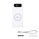 thumbnail image 1 of L16 DIY Power Bank 18650 Caja de batería Carga rápida 22,5 W y 15 W Carga inalámbrica Power Bank 2 puertos de salida USB Pantalla LCD Blanco, 1 of 8