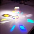 thumbnail image 2 of fashionhome Optical Glass Cube Reflective Light Physics Photo Photography Suitable for teaching No.2, 2 of 6