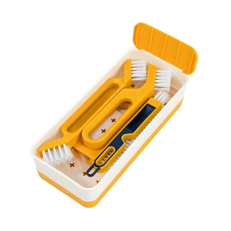 

Flash Sale Yiteos Multifunctional Cleaning Brush Kitchen Bathroom Silicone Cleaning Brush Countertop Floor Window Brush Brush Scraper Brush Gray Windshield Wiper Groove Gap Brush Set Yellow