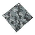 thumbnail image 4 of jinwen Ball Cleaning Cloth with Retractable Keychain Buckle 4.3 "x 4.3" Microfiber Golf Grey, 4 of 9