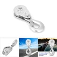 thumbnail image 3 of Pulley Block,1 Pcs High Strength Steel Single Wheel Lifting Rope Pulley Block, 3 of 8