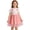 D Pink, variant on NAISIBABY Girls Tulle Dresses 6T, Short Sleeve Fashion Casual Crewneck Summer Party Birthday Dresses (2-8T)