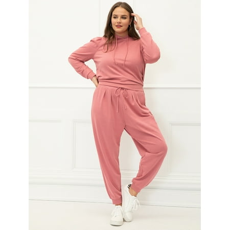 ELOQUII Elements Plus Size Pleat Front Jogger Pants