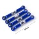 thumbnail image 5 of Vogacara RCGOFFLOW-Juego de varillas de enlace de dirección, distancia entre ejes de aleación de aluminio, 4 Uds., para 1/24 Rc, conjunto de Kits de construcción modelo Azul oscuro, 5 of 5