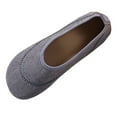 thumbnail image 2 of Womens Shoes,Casual Loafers Comfortable Round Toe for Daily Wear Travel Casual Loafers for Spring Fall,Shoes for Women,Grey,6.5, 2 of 9