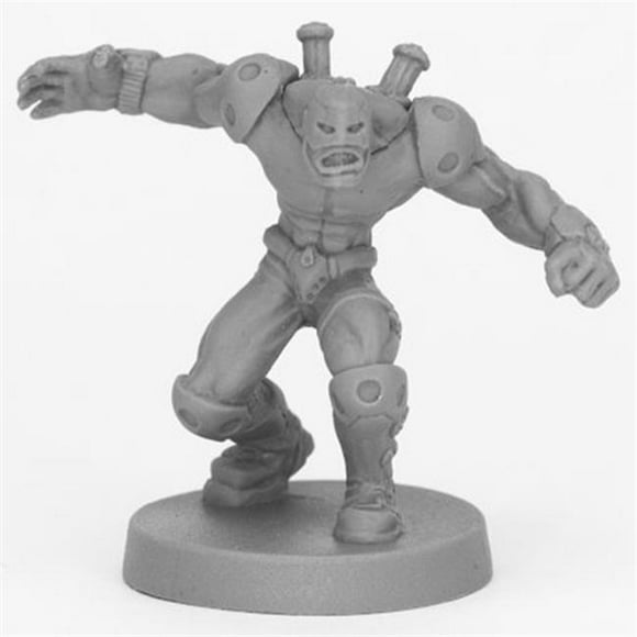 Bones Crosswire, Super Villain Miniatures, Black
