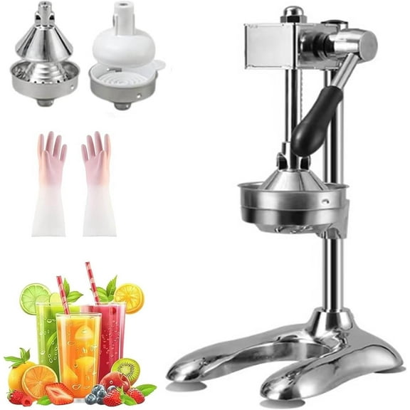 Choice Food Prep Mcj2 Manual Heavy-Duty Citrus Juicer