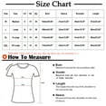 thumbnail image 3 of Fiudx Liquidación de Ahorros de Verano Top de Manga Corta con Abertura Lateral y Botones para Mujer, Informal, Holgado, Bordado, con Cuello Redondo, 3 of 7