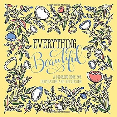 Pre-Owned Everything Beautiful : A Coloring Book for Reflection and Inspiration 9780735289819