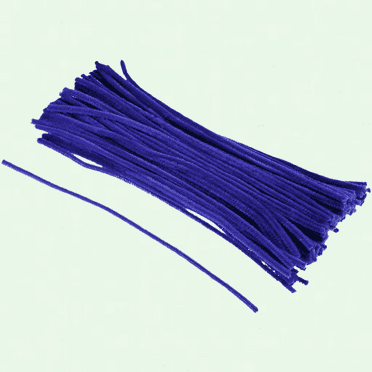 Dark Blue Pipe Cleaners Chenille Stems, 30cm/12 Inch, Pack of 100, DIY Art Crafts Decorations