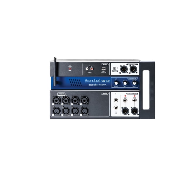 Mezcladora digital SOUNDCRAFT UI-12 control inalambrico 12 canales