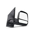 thumbnail image 4 of KarParts360 For GMC Savana 2500/Savana 3500 2008-2023 Door Mirror Passenger Side | Textured Black | Power | Foldaway | Dual Lens | Standard Type | Heated | Full Size Van | For GM1321396 | 15227437, 4 of 9
