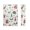Christmas Gnomes and Presents, variant on Haosy 2 Pack Magnetic Golf Towel Absorbent Microfiber Waffle Pattern Carabiner Clip Golf Towel 16" x 24", Orange Green on Cream Squares