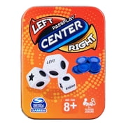 Spin Master Games, Passplay: The Game of Left Center Right in a Portable Tin, for Ages 8 and up