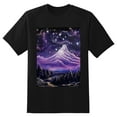 thumbnail image 2 of Plus Size Shirt for Women Black Tops for Women Short Sleeves Shirt for Women Mountain T Shirt Crewneck Shirt for Women XL, 2 of 5