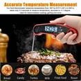 thumbnail image 2 of Digital Meat Thermometer Instant Read For Kitchen Food Cooking Bbq Grilling Us, 2 of 6