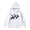 White, variant on Tanghaowl Childrens Hoodies Hoodies for Girls Graphic Letter Print Pullovers Tops Long Sleeve Casual Soft Pullover Tops for Christmas Grey 5-6 Years