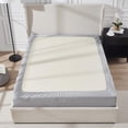 thumbnail image 5 of Virtu Queen Comforter Set, 7 Piece Bed in a Bag, Bedding Comforter Set with Sheets, Reversible Bedding Sets, Grey lavender, 5 of 9