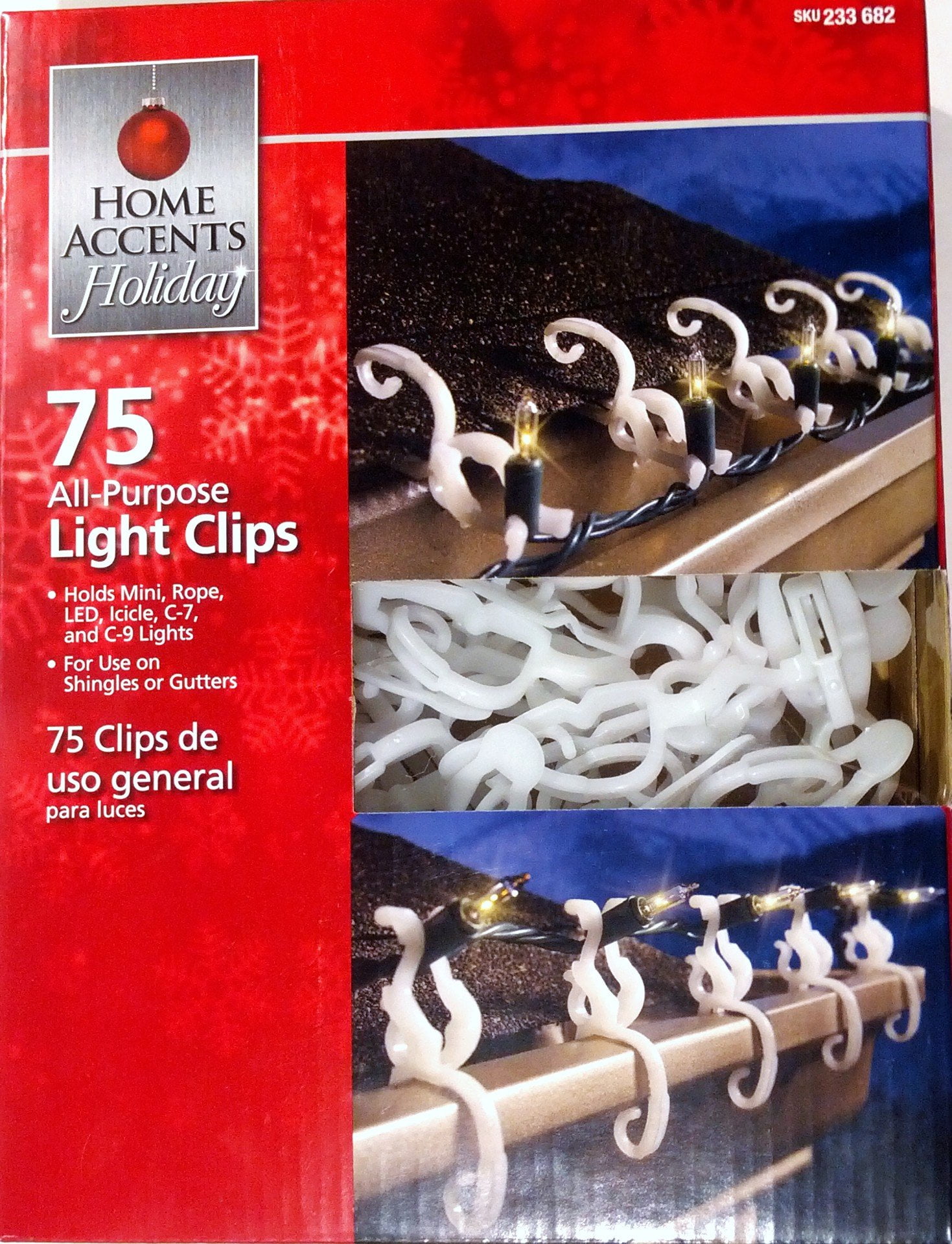 lot new in package Home Accents EZ Gutter Hooks 8 Pack of 25x8 total count 200 