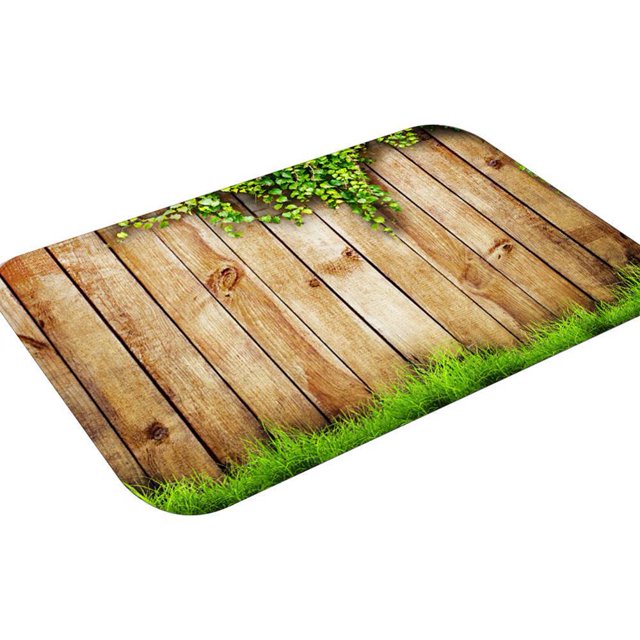 3D Printed Thickened Flannel Area Rug Non Slip Backing Soft Floor Mat Home Decorative Pad B1 15.75X23.62 inches