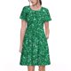 thumbnail image 1 of Balery Green Glitter Vestidos sueltos de manga corta para mujer, vestidos de verano 2025, vestidos casuales de corte A con vuelo., 1 of 6