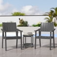 thumbnail image 5 of Outdoor Patio Dining Chairs Set of 2 High Back for Lawn Garden Backyard,Gray, 5 of 8