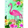 thumbnail image 5 of Northlight Tropical Flamingo Spring Outdoor Garden Flag 18" x 12.5", 5 of 5