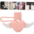 thumbnail image 1 of 2pcs Adorable Home All Reusable Proof Lovely Cup Tip Outdoor Heart Cover Anti- Seal Design Airtight Protector Straws Straw Protectors Tips Personalized Wing Plugs, 1 of 5
