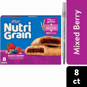 Kellogg's Nutri-Grain Mixed Berry Breakfast Bars