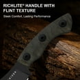 thumbnail image 4 of Kizer Rook Fixed Knife 10V Blade Richlite® Handle With Sheath 1090A1 Camping, 4 of 10