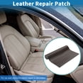 thumbnail image 2 of Unique Bargains Self Adhesive Leather Repair Patch Strong Stickiness Leather Repair Tape Leather 1 Pcs Coffee 17" x 158", 2 of 7