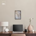 thumbnail image 3 of Shimmering Milky Canvas Elegant Gold Abstract by Art Remedy, Black Frame, 10" x 15", 3 of 7