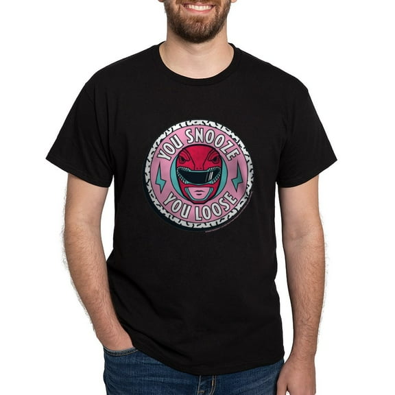 CafePress - Power Rangers You Snooze You L Men's Value T Shirt - Men's Classic Graphic Cotton T-Shirt