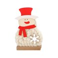 thumbnail image 1 of Yuarrent Adorno navideño para sala de estar, dormitorio, Adorable, mesita de noche, figurita decorativa, decoración para el hogar, la Oficina y el Kits de decoración para fiestas Muñeco de nieve Yuarrent HA070120-02, 1 of 6