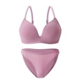 thumbnail image 1 of Coordinado Secret Treasures para Mujer, sin Costuras con Copas Preformadas Lila Talla 36B, 2 Piezas, 1 of 4