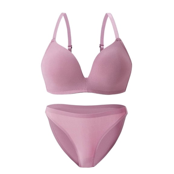 Coordinado Secret Treasures para Mujer, sin Costuras con Copas Preformadas Lila Talla 36B, 2 Piezas