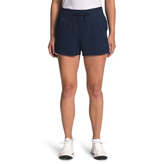 The North Face Aphrodite Motion Shorts Women's 2XL Blue Drawstring Waist JDM1704 (Blue,Regular,2XL)