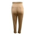 thumbnail image 6 of EDFBUYKRS Female Women Pants Casual Womens Sweatpants Tall 34 Inseam Casual Trousers with Drawstring Waist Ankle Pure Color Comfortable Pants for Everyday Wear L, 6 of 7