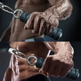 thumbnail image 4 of Ergonomic Tricep Rope Pulldown Attachments, Upgraded 27 32 40 & 47 Inch Extra Long Triceps Rope Cable Attachments for Gym, LAT Pull Down Bar for Cable Machine, Tricep Workout Cable Attachments, 4 of 6