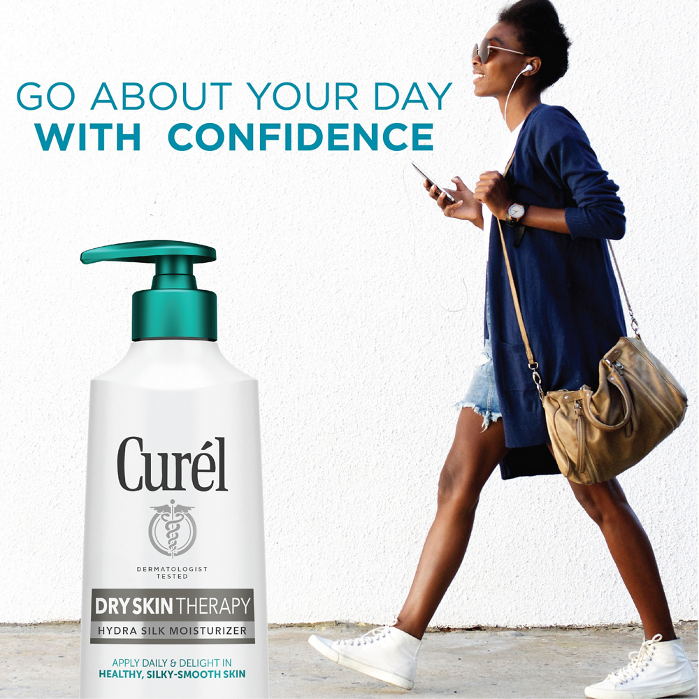 curél dry skin therapy hydra silk moisturizer