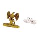 thumbnail image 4 of Escultura De Cisne De Resina, Animal, Arte Moderno, Adorno, Figura, Estatua, Decoración Del Hogar Para Escritorio, Oficina, Comedor, Dormitorio, Sala De Estar, Armario, Navidad, 4 of 7