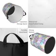 thumbnail image 4 of Kll Sea Turtles Waterproof Foldable Laundry Hamper Bucket With Handles For Storage Bin,Kids Room,Home Organizer (Medium), 4 of 8