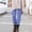 Blue, variant on EliteGoogv Womens Yoga Pants Striped Workout Leggings High Waisted Comfort Stretch For Women Fitness Daily Wear Athletic Pants M Yellow