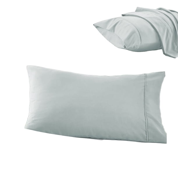 Funda de almohada mediana y fresca, funda de almohada de tela cepillada, funda de almohada fresca, adecuada para quienes duermen profundamente, funda de almohada suave y transpirable, cierre de sobre