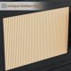 thumbnail image 5 of 5 niveles de madera estante de libros con rattan doors - boho-style de altura estante y abiertos estante almacenamiento stand para sala de estar, dormitorio, oficina en casa, o kitchen, 5 of 7