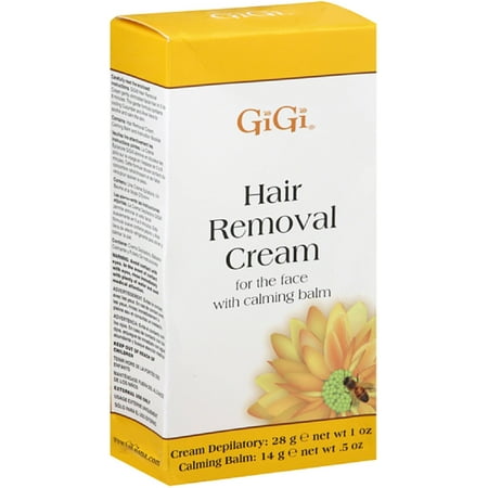 2 Pack - GiGi Hair Removal Cream with Calming Balm For Bikini & Legs 1 (Best Gigi Wax For Legs)
